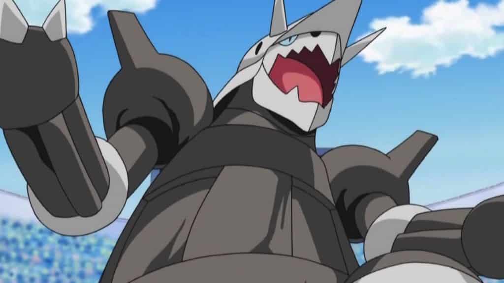 pokemon aggron steel/rock-type