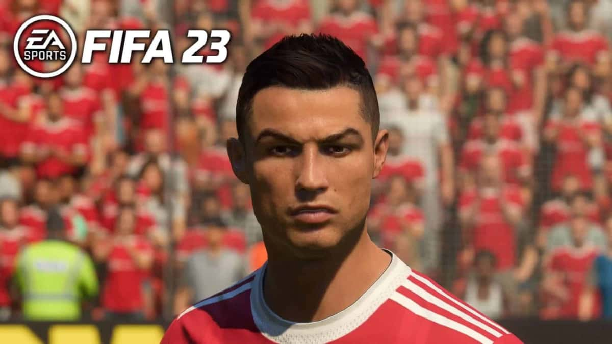 close up of cristiano ronaldo in fifa