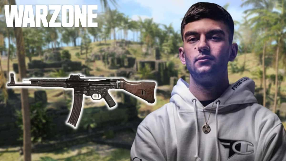 FaZe Booya with Warzone STG44 loadout