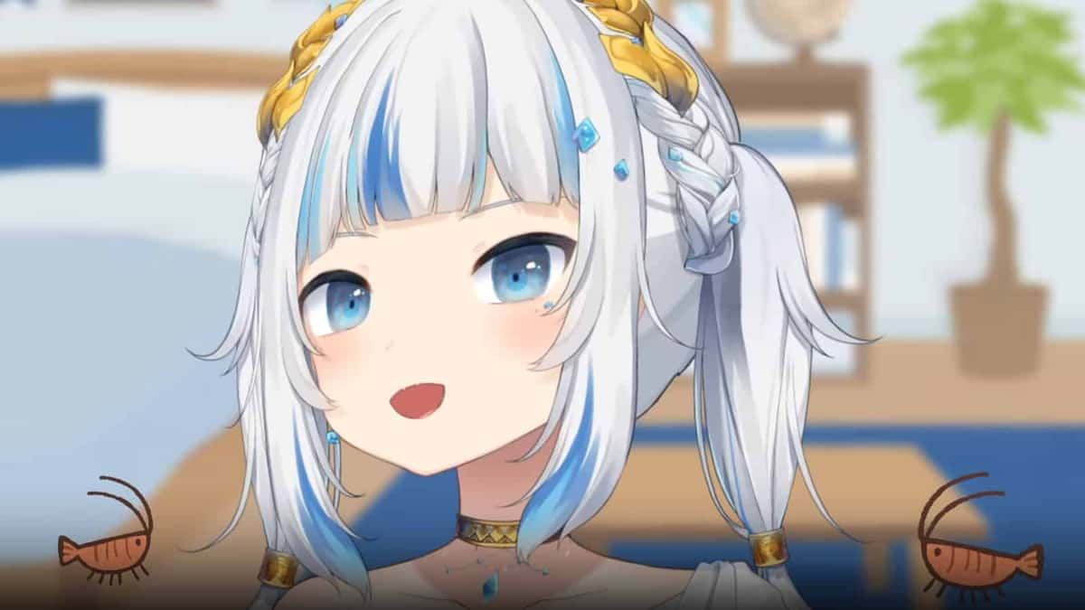 Gawr gura in Atlantis vtuber model