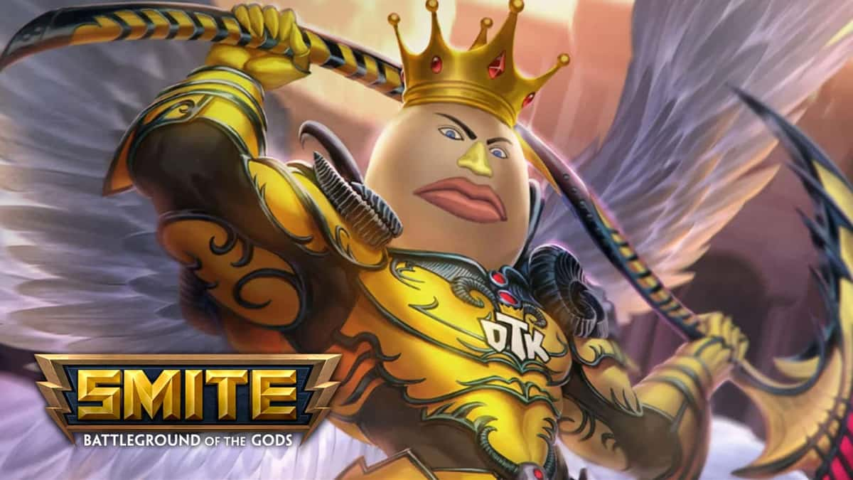 Mizkif's upcoming Thanatos skin in SMITE