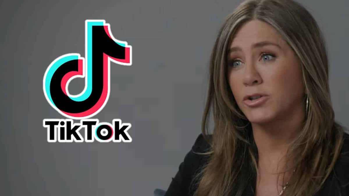 Jennifer Anniston talking to Variety about TikTok