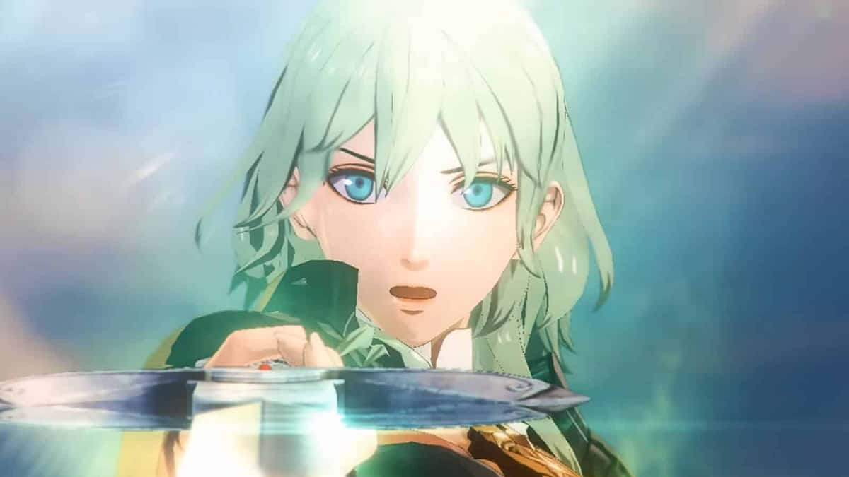 fire emblem warriors three hopes female byleth sword header