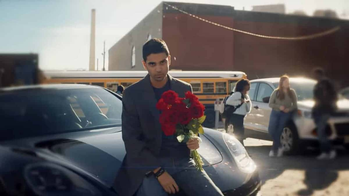 kamran with roses at his car in Ms Marvel