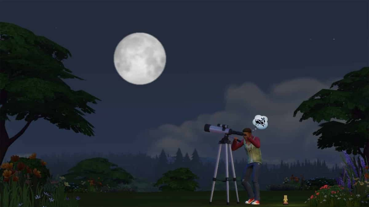 the sims 4 telescope death meteor