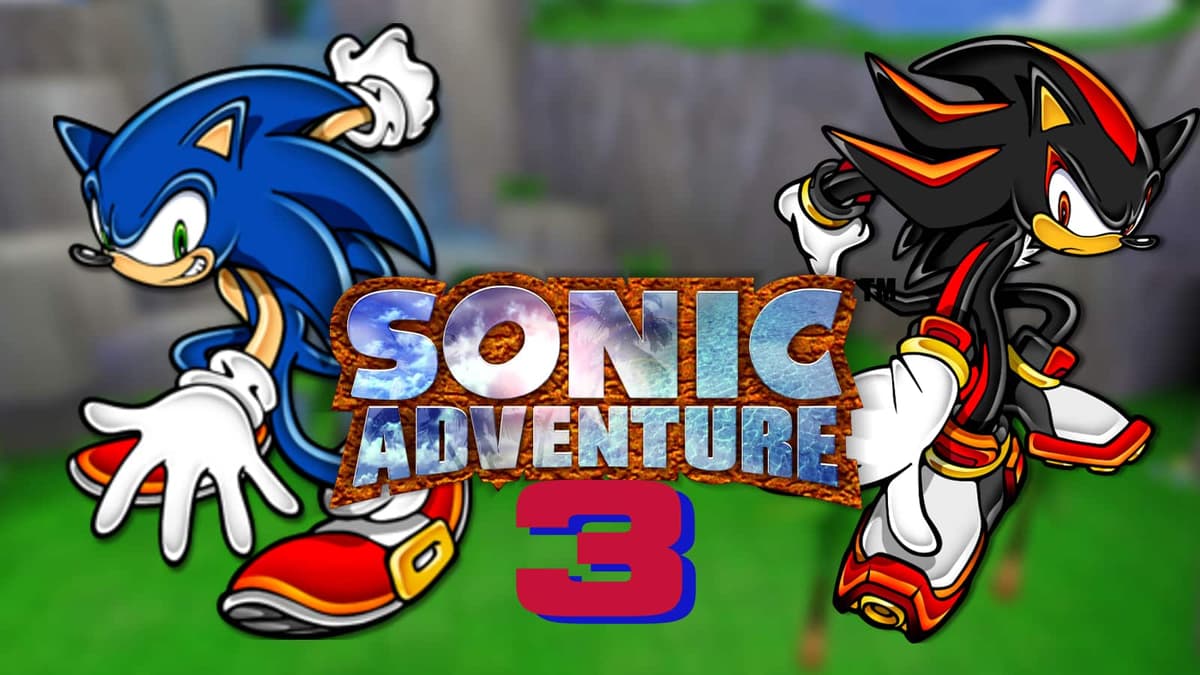 sonic adventure 3 shadow blue red