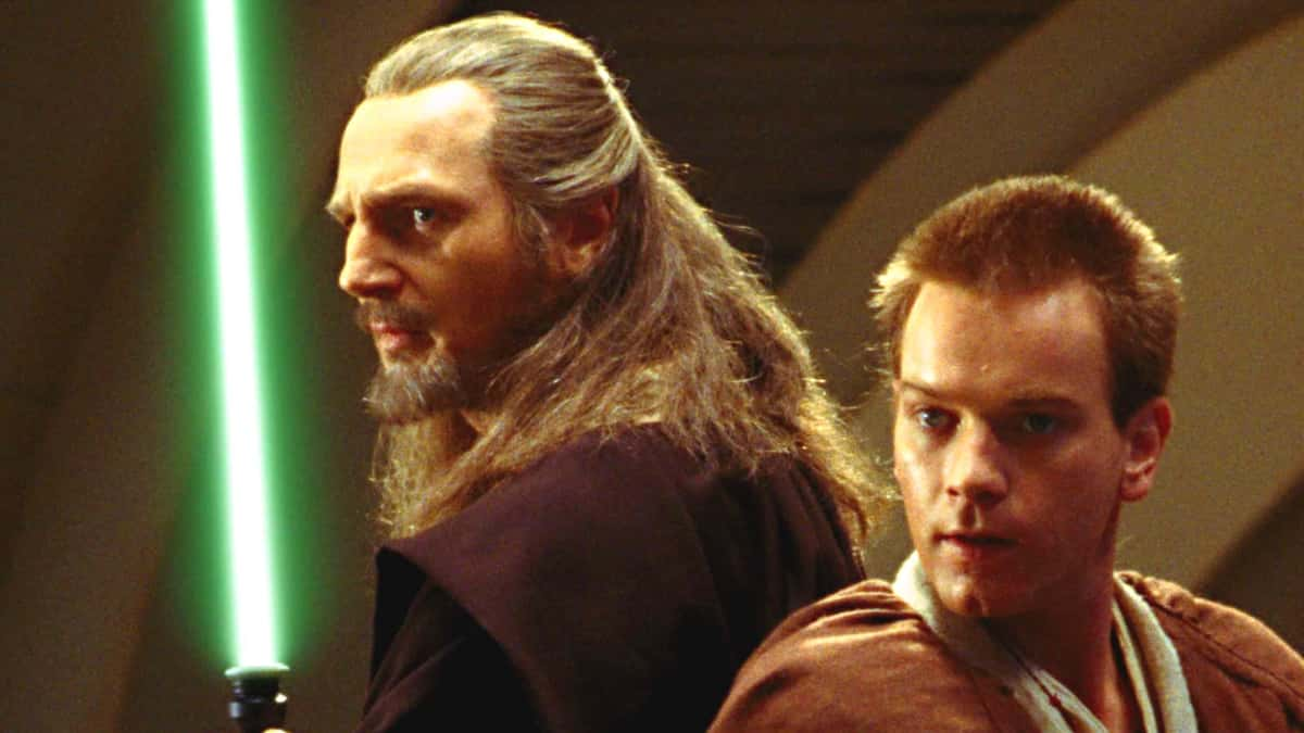 an image of obi-wan kenobi and qui-gon jinn in star wars