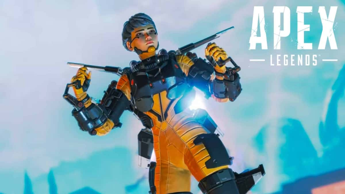 Valkyrie flying in Apex Legends