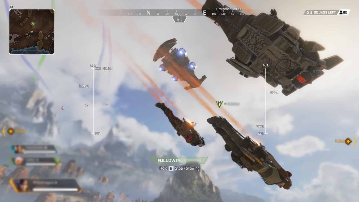 apex legends dropships