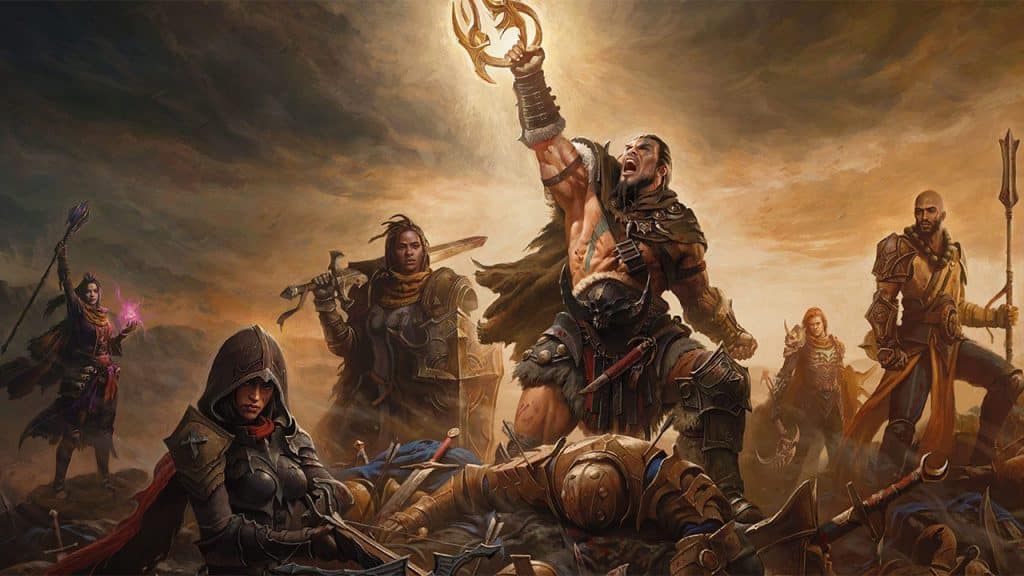 Diablo Immortal characters