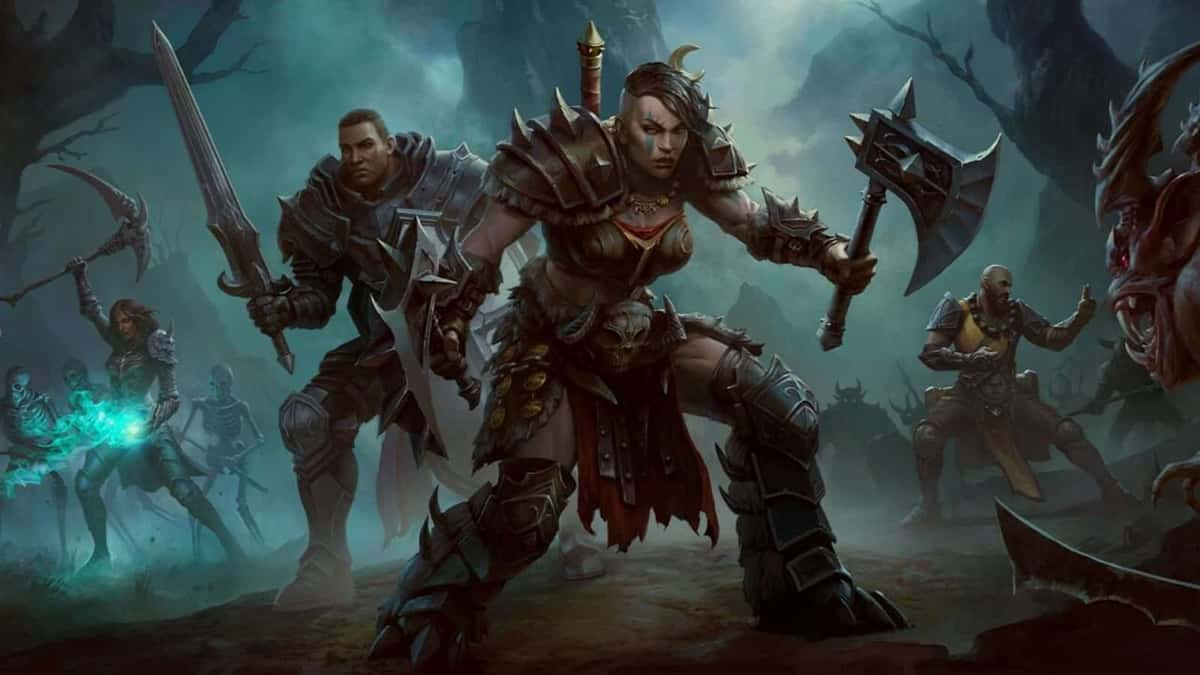 Diablo Immortal characters