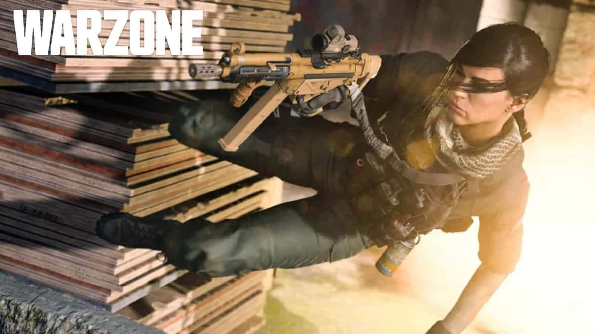 Warzone Operator vaulting