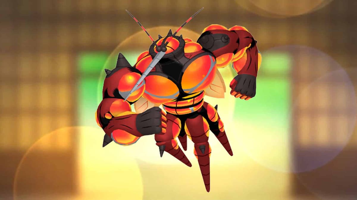 The Ultra Beast Buzzwole in Pokemon Go