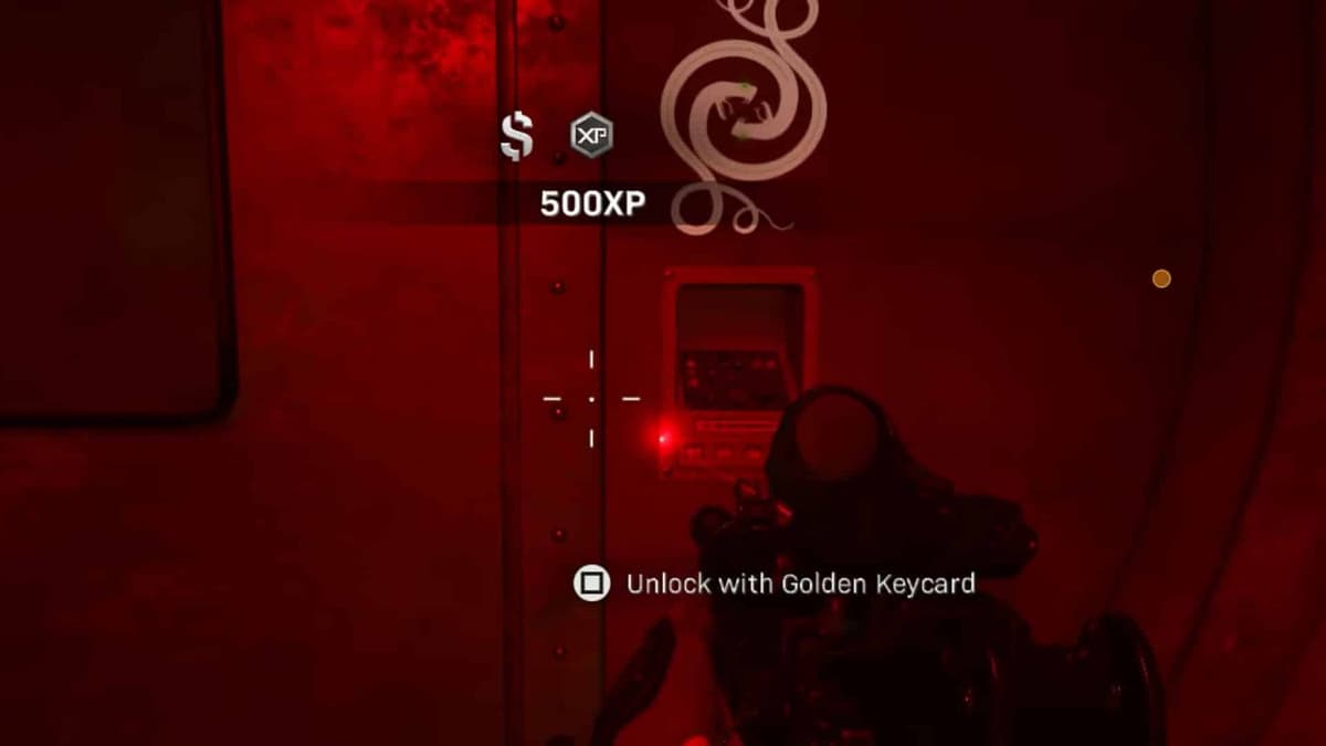 golden keycard vault in cod warzone