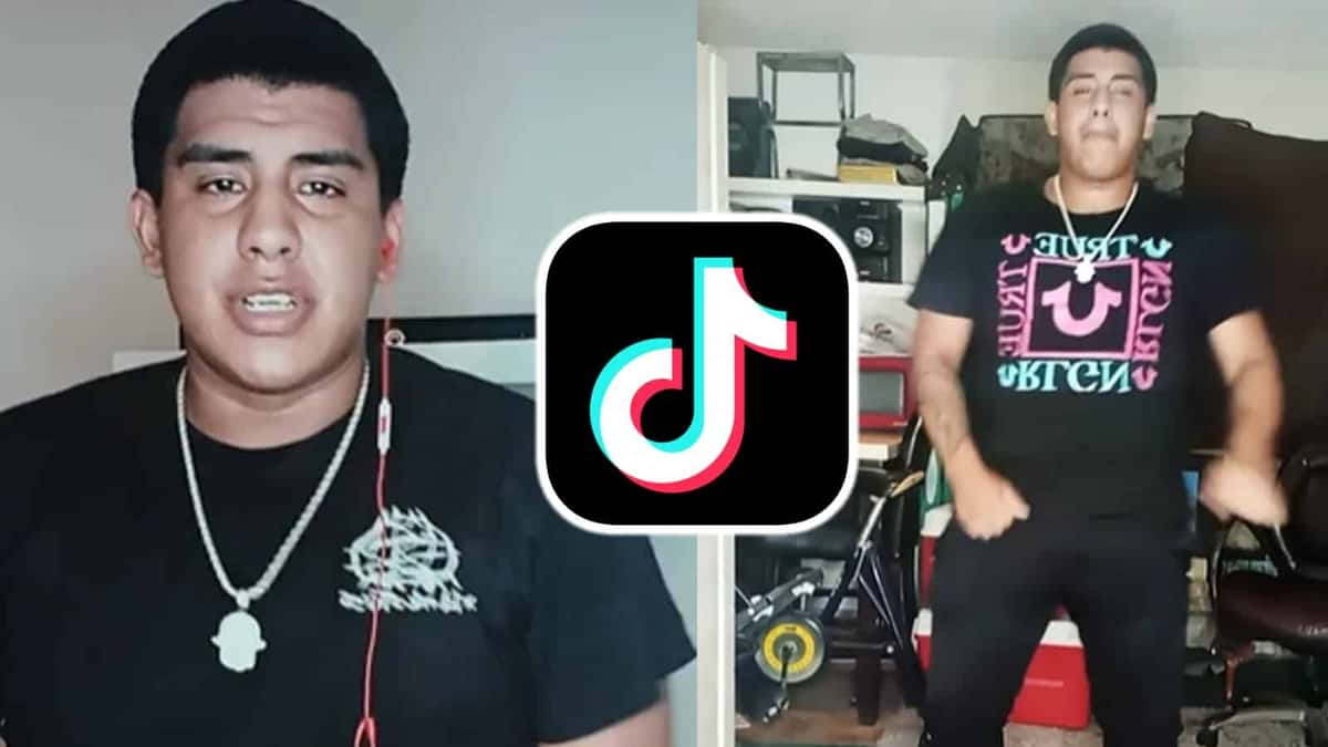 TikTok star lalogonebrazzy480 with TikTok logo