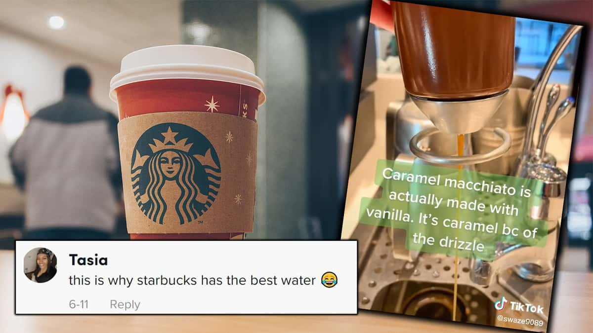 TikToker spills tea on starbucks drink secrets