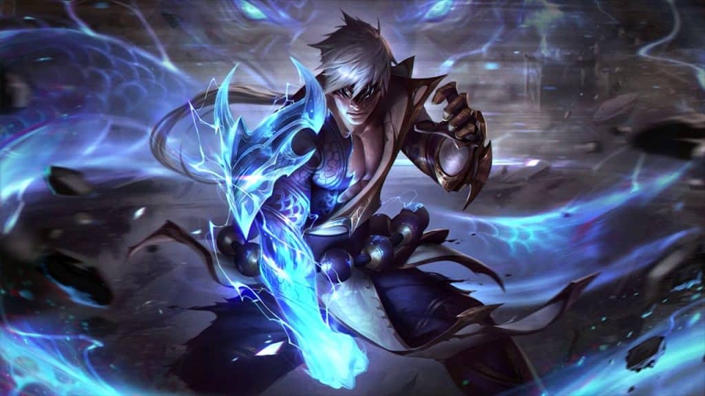 Storm Dragon Lee Sin in League of Legends