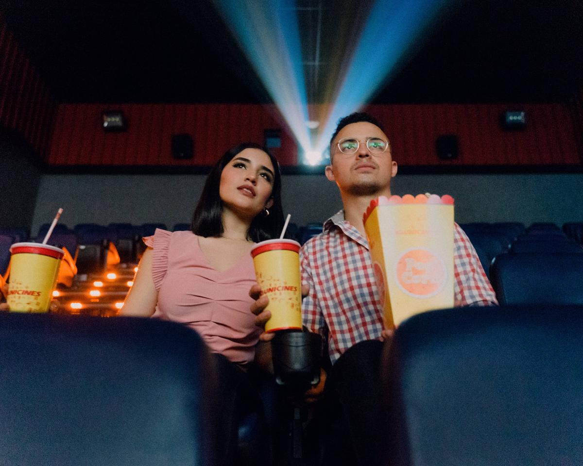 Movie Theater hack shared by genius tiktoker