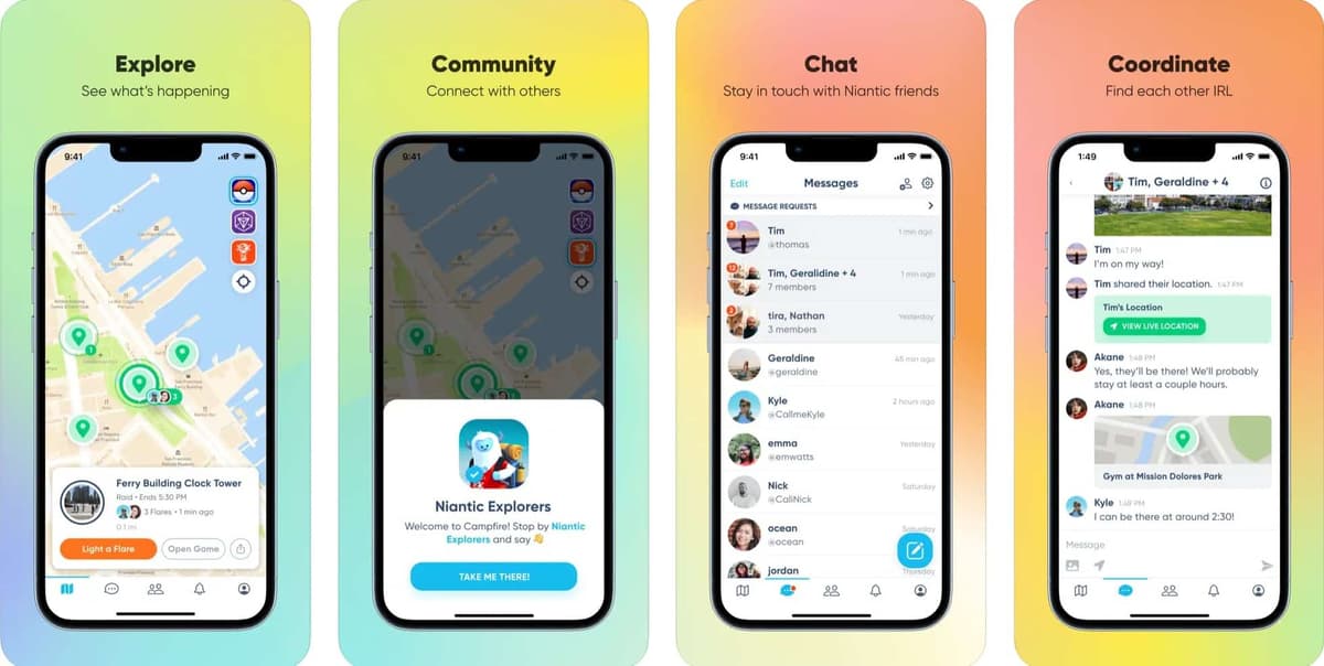 Niantic Campfire app features