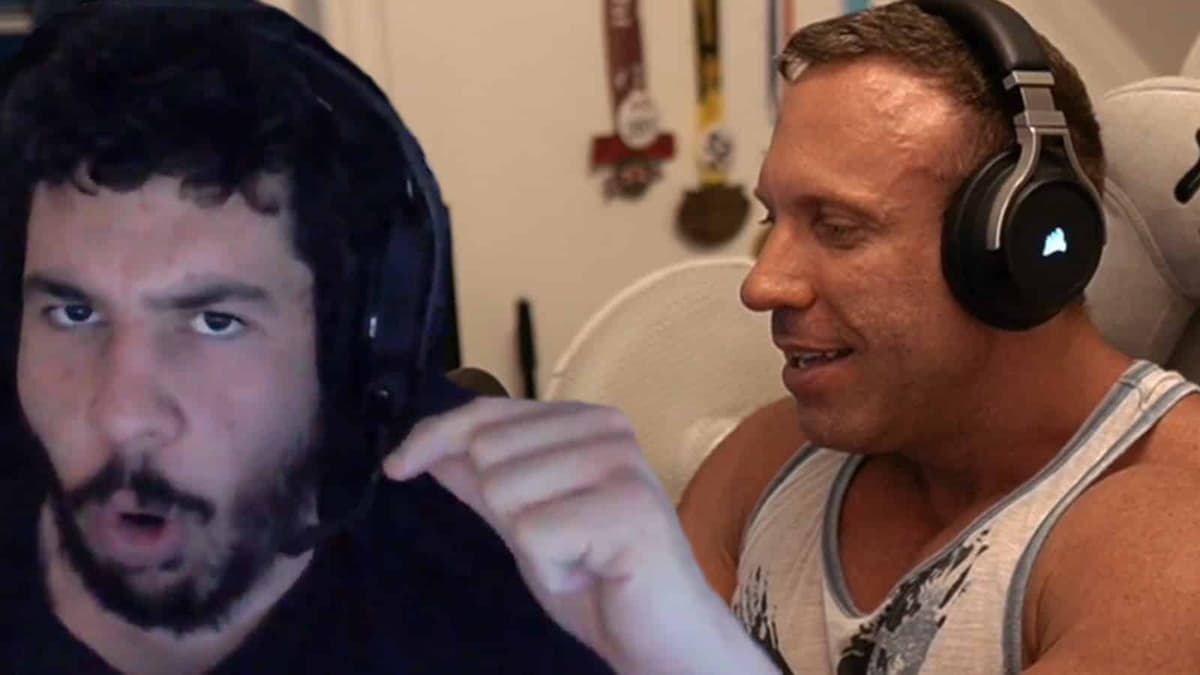 GreekGodx and Knut streaming on Twitch