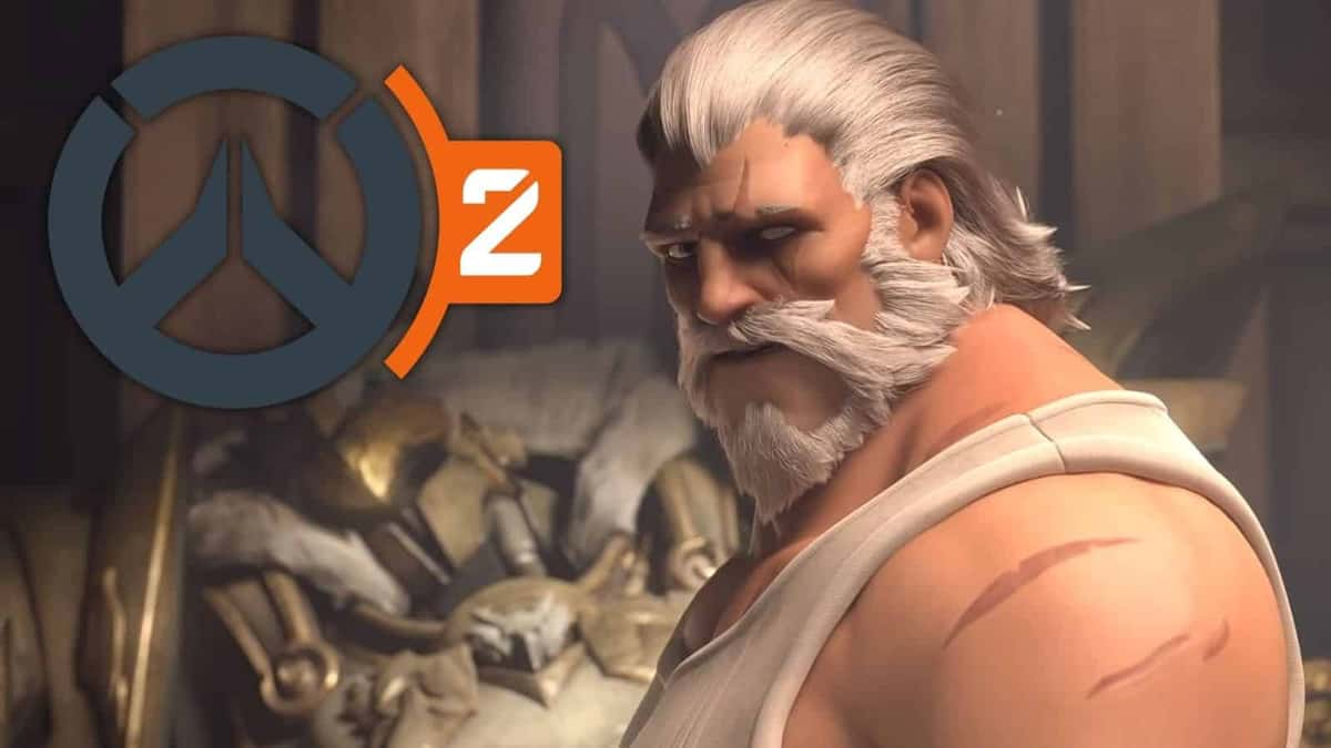 Overwatch reinhardt sad no armor logo header