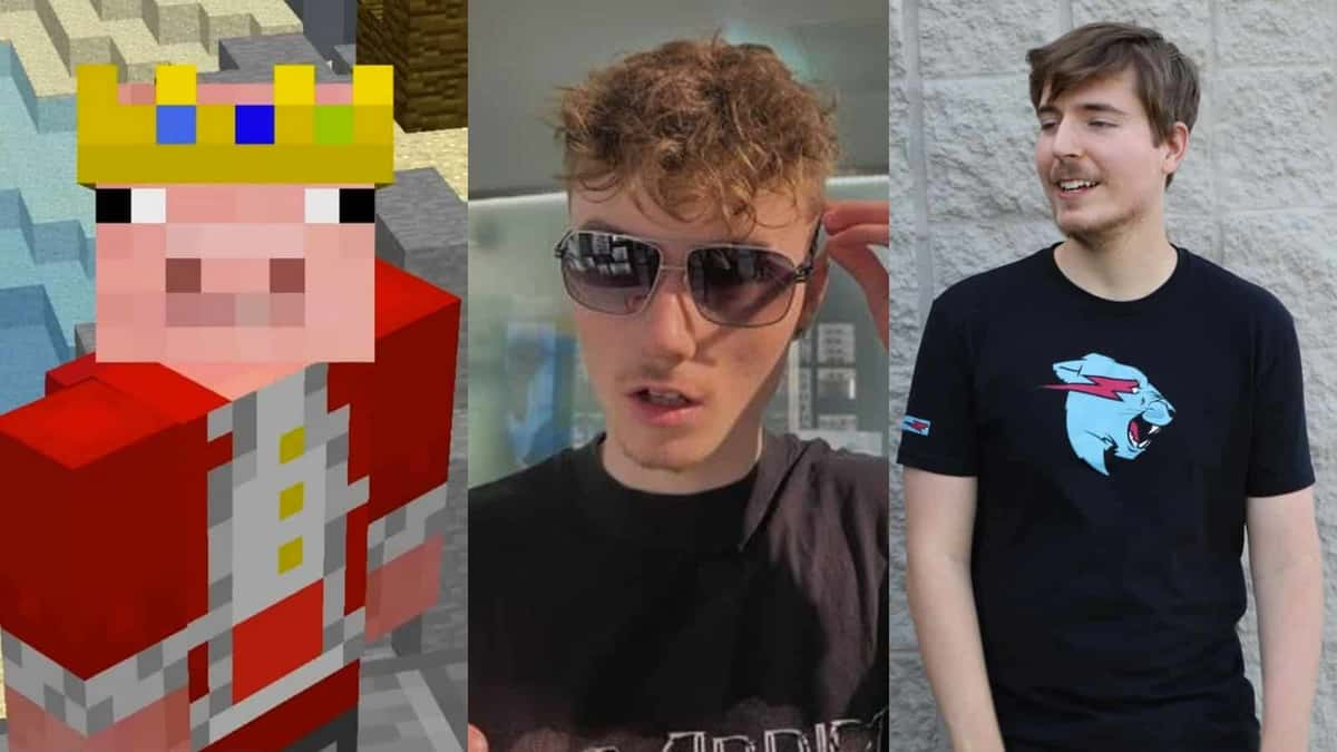 YouTube Technoblade, ItsOwen and MrBeast