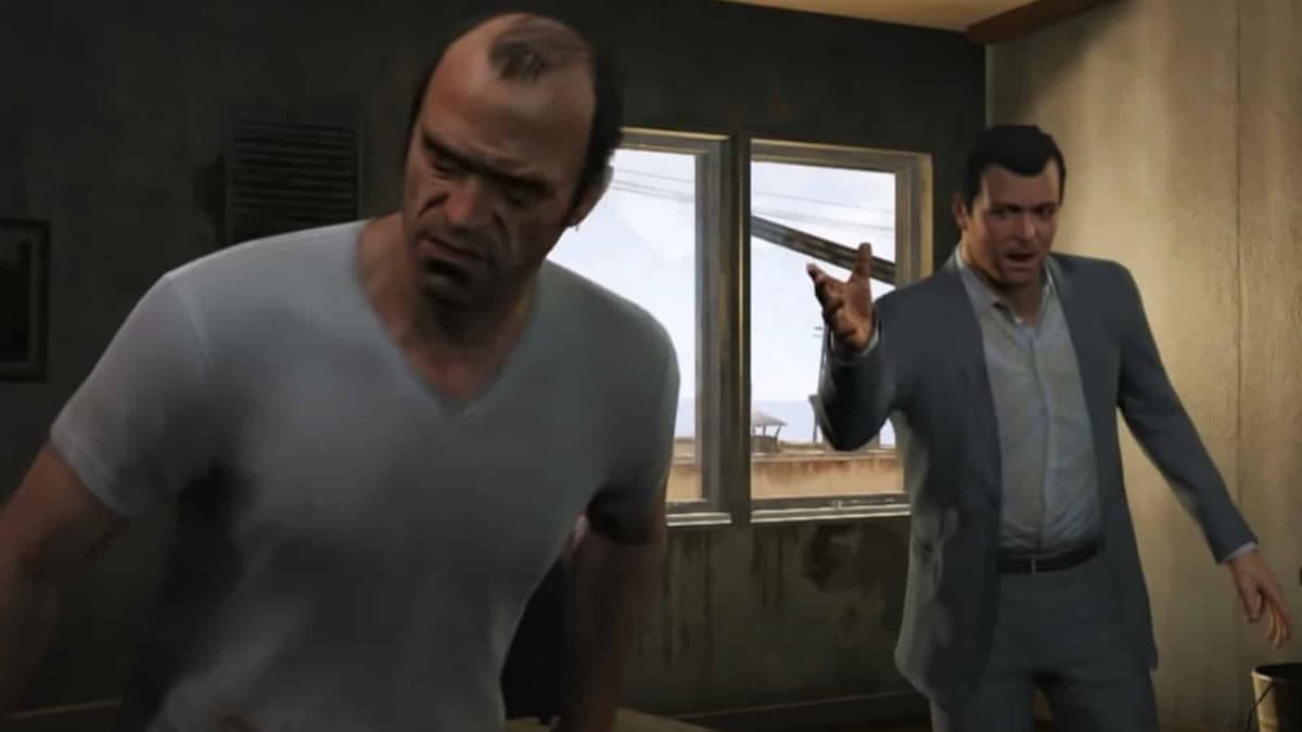 Trevor and Michael in GTA 5.