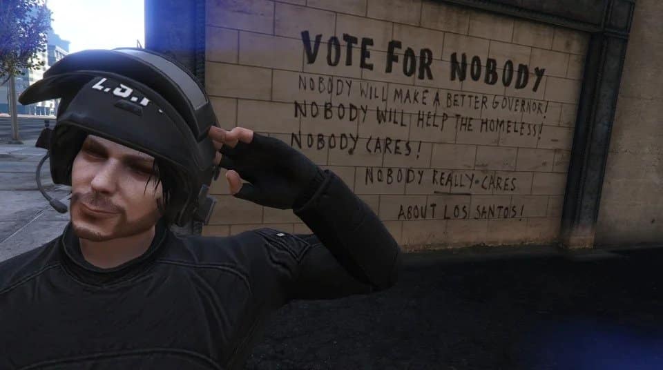 vote for nobody in gta online