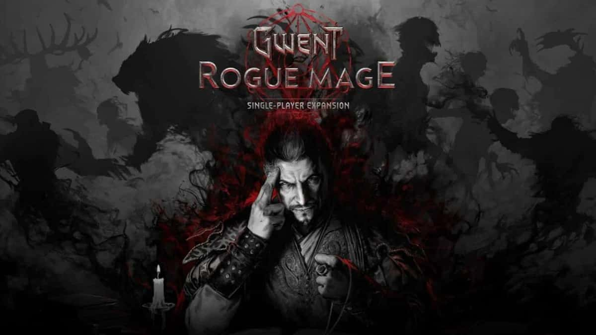 gwent rogue mage dlc art cover