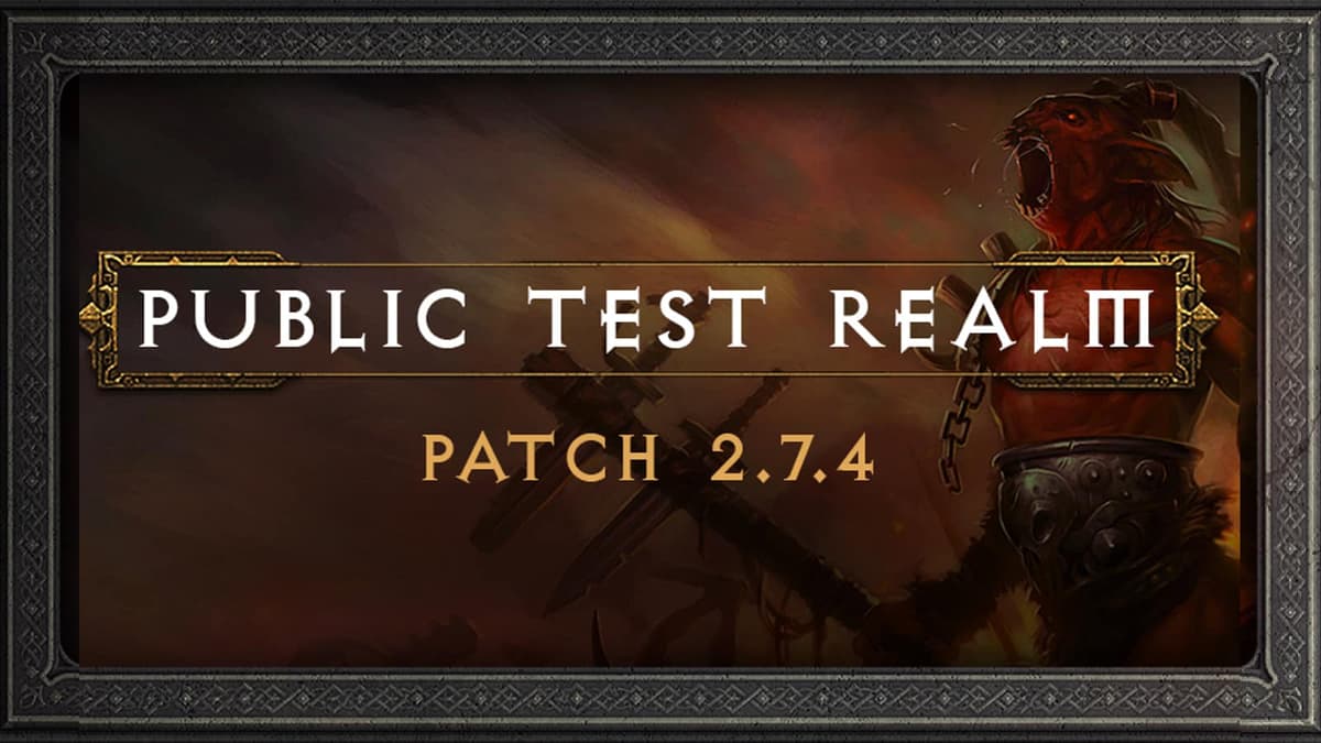 Diablo 3 patch