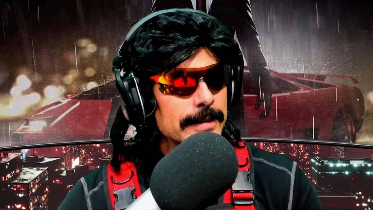 Dr Disrespect talking on stream