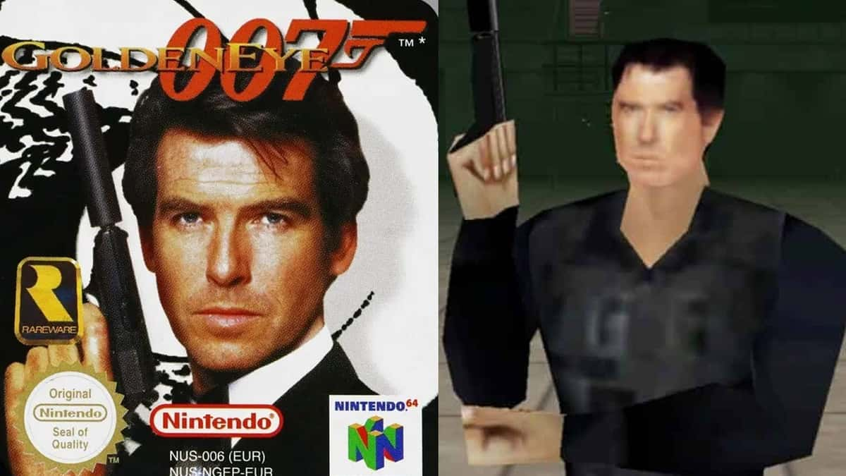 an image of goldeneye 007 on n64