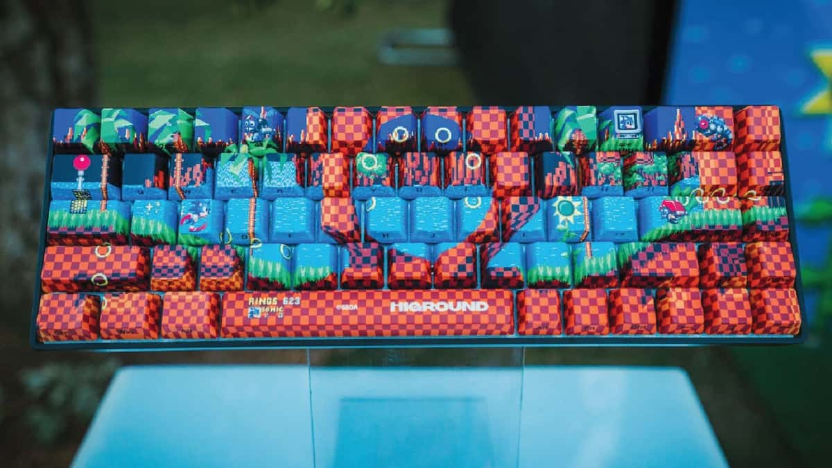 Sonic X Higround keyboard