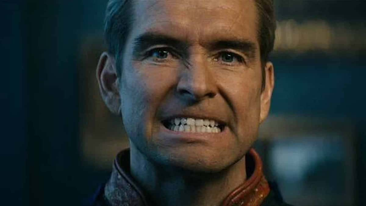 Antony Starr's Homelander angry in The Boys Season 3