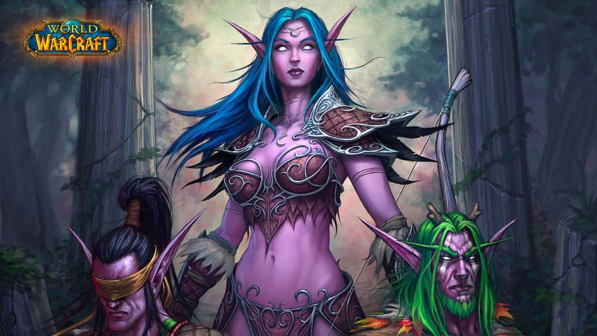 world of warcraft woman character