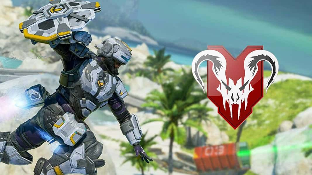 Newcastle Apex Legends next to Predator badge PNG