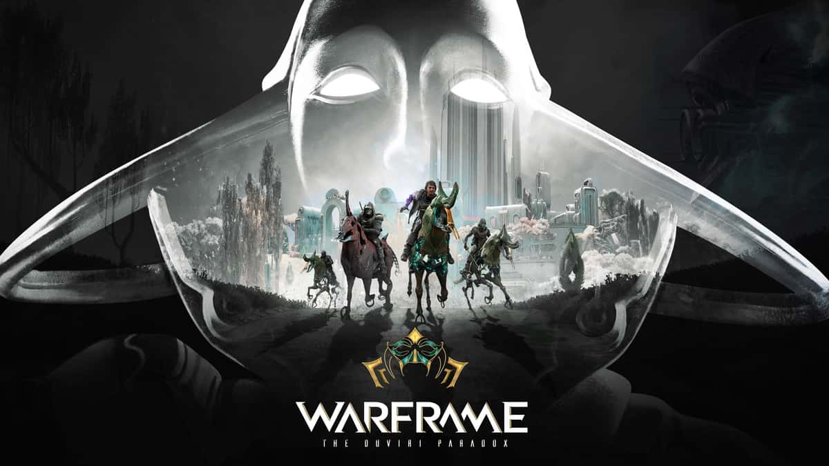 Warframe The Duviri Paradox Key Art with Logo