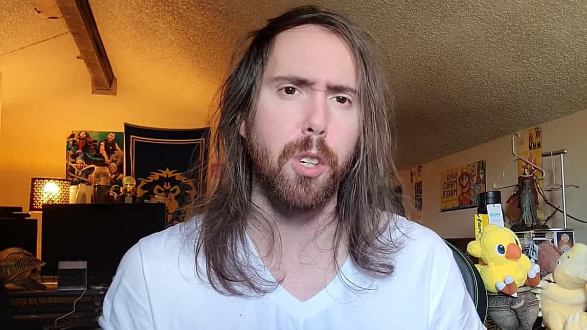 Asmongold talking on YouTube