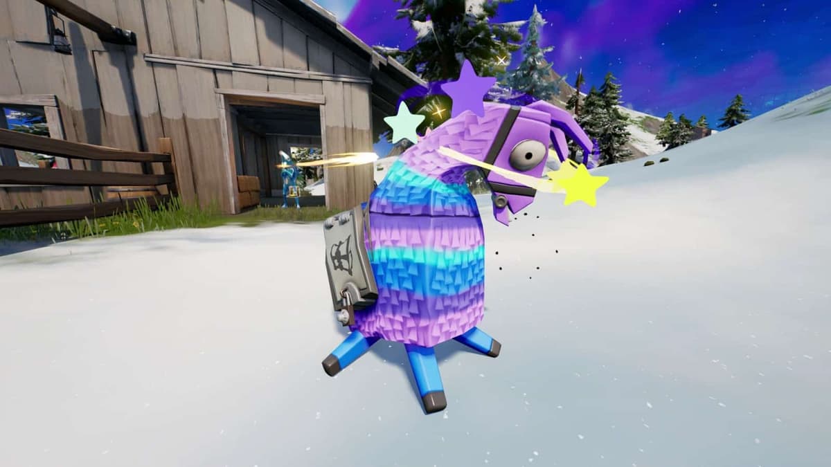 fortnite llamas glitch