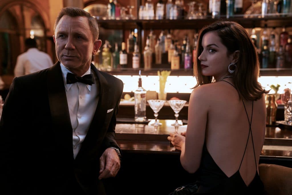 Daniel Craig and Ana de Armas in No Time To Die