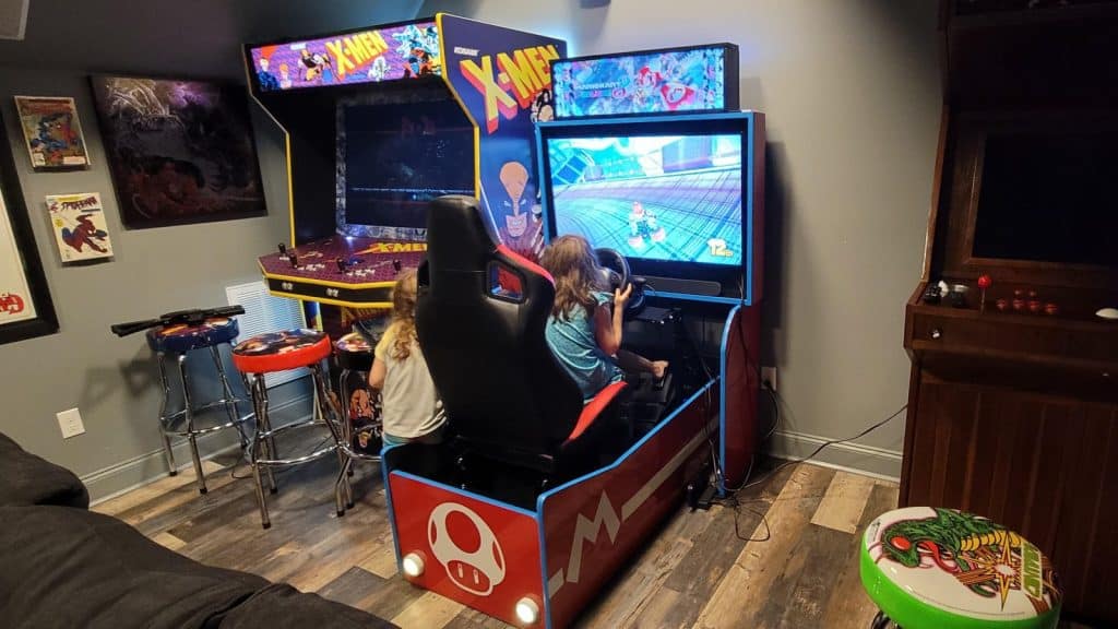 custom mario kart 8 arcade cabinet