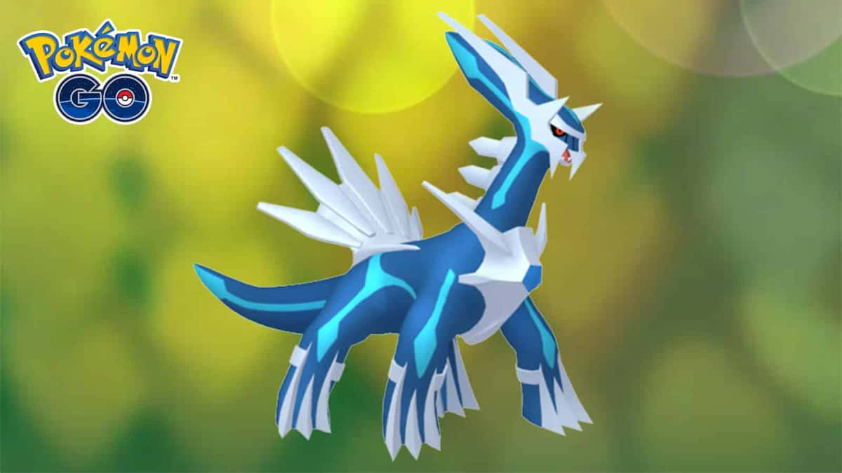 Dialga with its best moveset in Pokemon Go