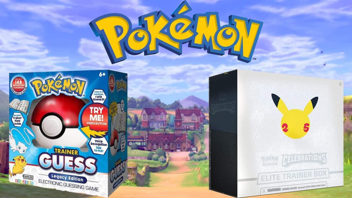 Pokemon guess and celebration box