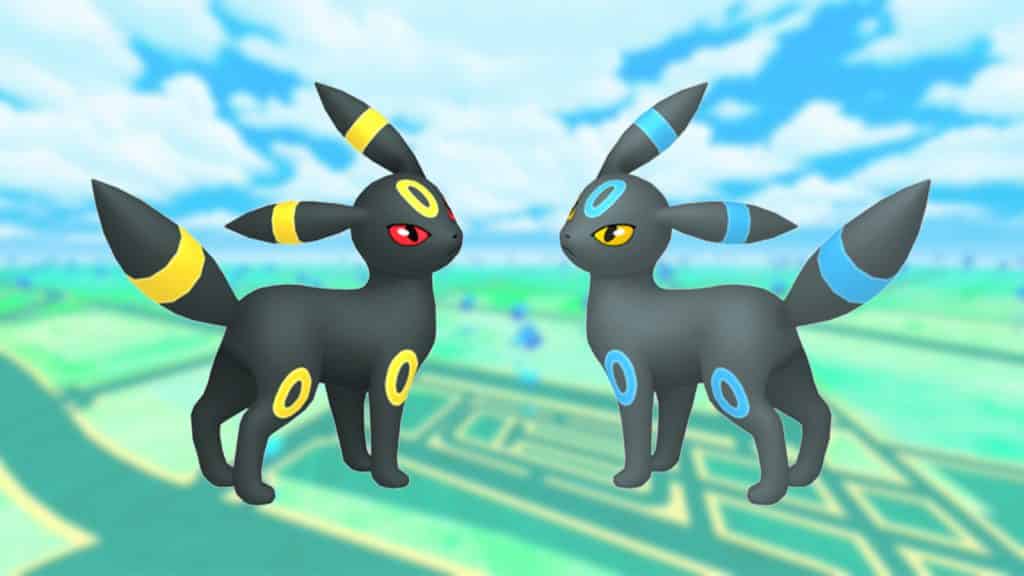 Shiny Umbreon in Pokemon Go