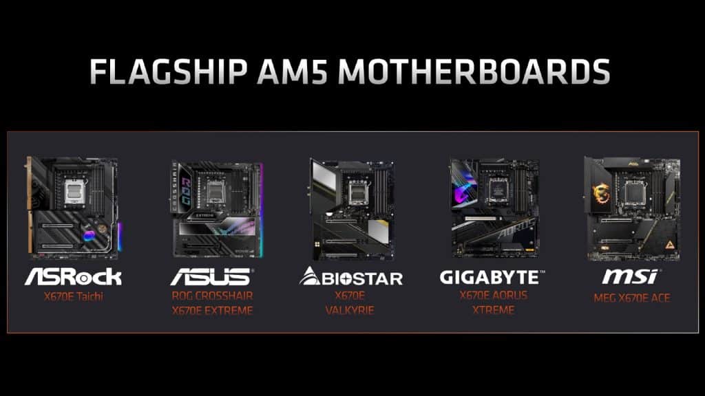 Zen 4 motherboards