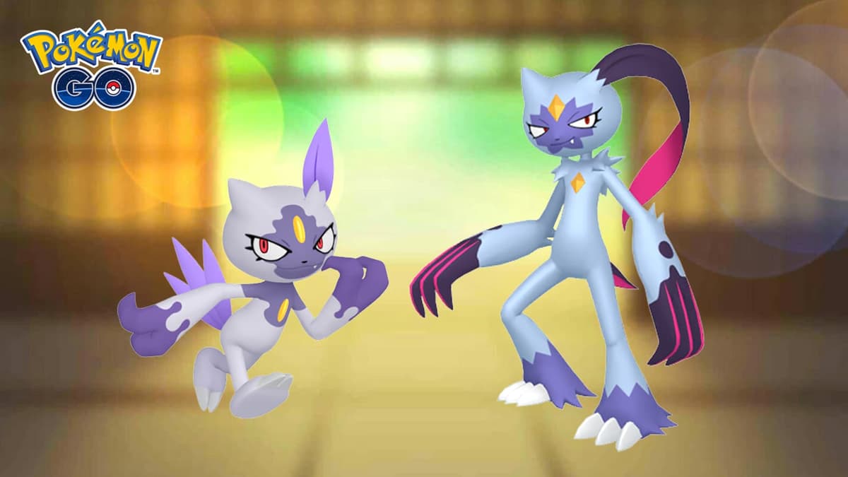 Hisuian Sneasel evolution Sneasler in pokemon go