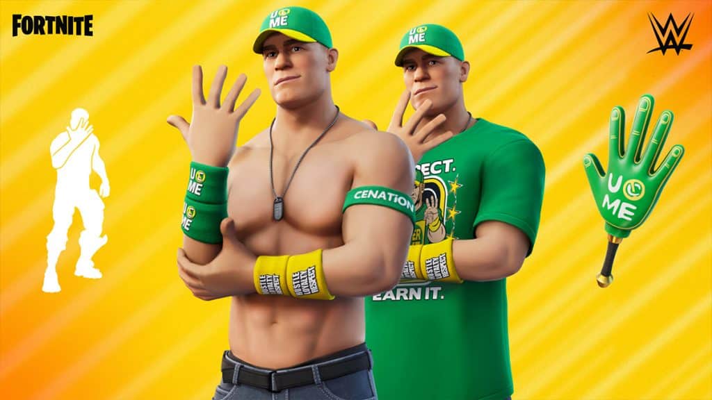 john cena fortnite cosmetics