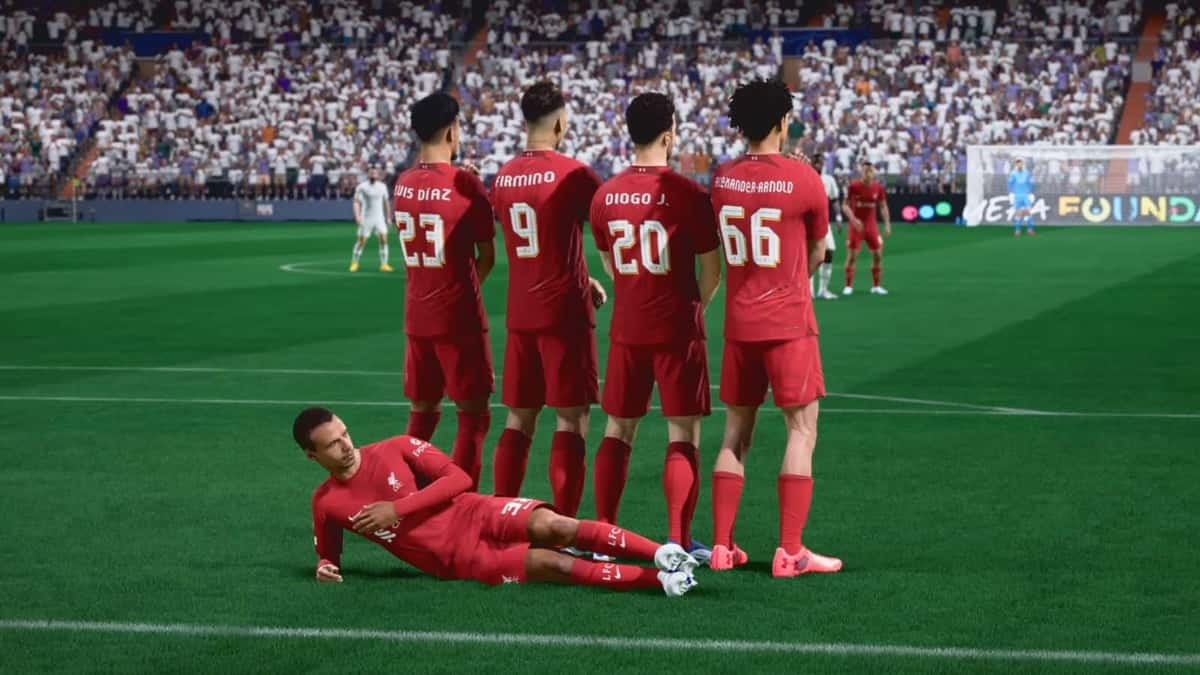 fifa 23 free kick wall