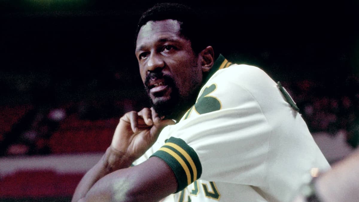 Bill Russell of the NBA's Boston Celtics