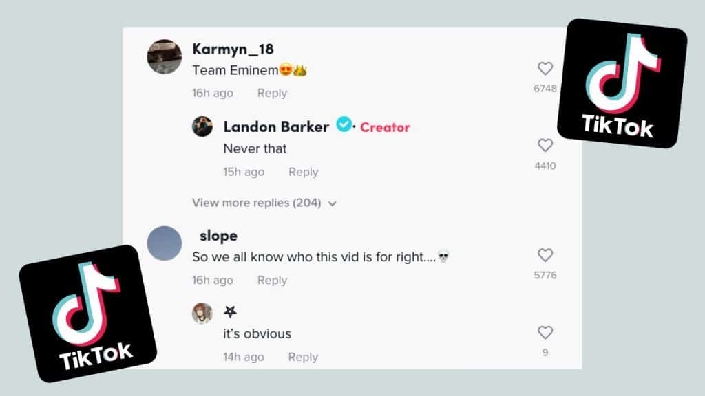 landon barker on tiktok